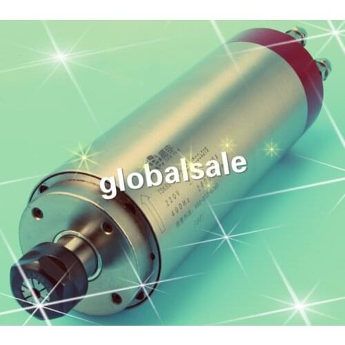 2.2KW ER20 cnc spindle rpm 24000 machine spindle motor water colling engraving milling spindle 220v AC 80x215mm 4pcs bearings
