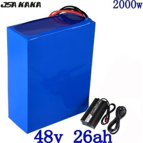 48V Battery 48V 10Ah 12Ah 13Ah 15Ah 16Ah 18Ah 20Ah 22Ah 25Ah Electric Bike Lithium Battery 48V 1000W 1500W 2000W Ebike Battery