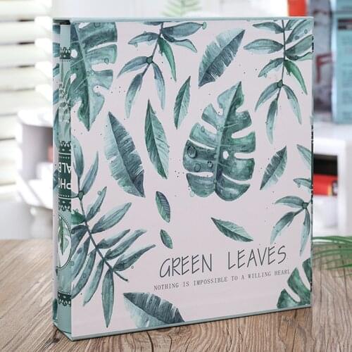 4D Large 6 Inch Photo Album 100 Sheets Scrapbook Paper Baby Family Scrapbooking Albums Wedding Foto DIY Craft