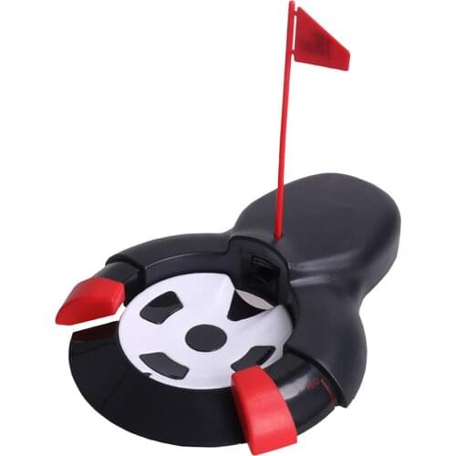 Automatic Golf Putter Hole Cup Golfing Ball Returning Device Garden Yard Office Home Putt Training Accessories Equipment