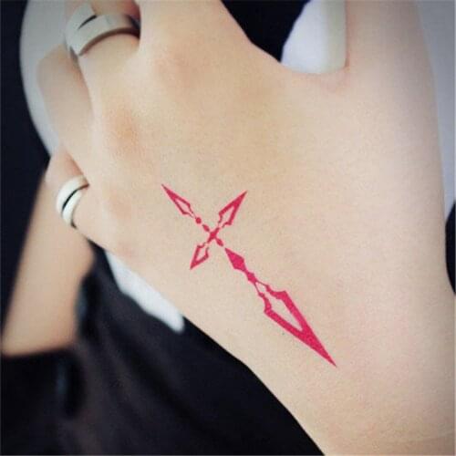 Emiya Kiritsugu Fate stay zero cosplay Props waterproof Animation Cartoon logo tatoo tattoo Stickers Sticker XR077