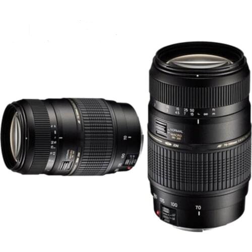 AF 70-300mm F4-5.6 lens for Canon 70-300mm f/4-5.6 Di LD 1:2 Macro Telephoto Lenses for 650D 700D 750D 760D 1300D 70D 60D T5i T6