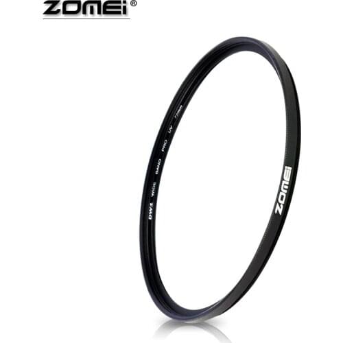 Zomei Camera Filter UV Filter Lens Protector Protecting Ultra-Violet Filter For DSLR Camera 37/40.5/49/52/55/58/62/67/72/77/82mm