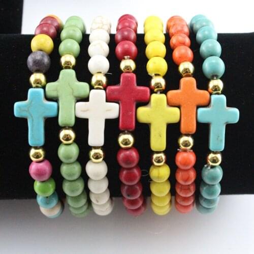 Florate Beaded Bracelets