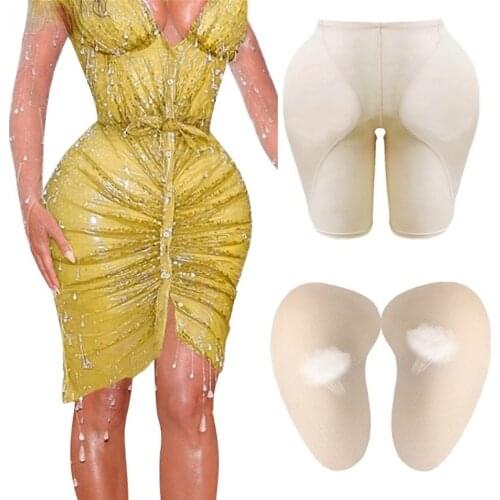 Waist Trainer Body Shaper Buttock Enhancer Thigh Trimmer Women Control Panties Butt Lifter Hip Pads Fake Ass Slim Shapewear