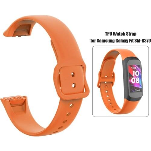 Hot Sale Watch Strap Skillful Manufacture Soft TPU Silicone Watch Strap for Samsung Galaxy Fit SM-R370 Smartwatch Accessories