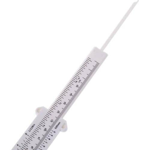 Best Match 0-150MM Plastic Vernier Caliper Micrometer Guage Daily Tool