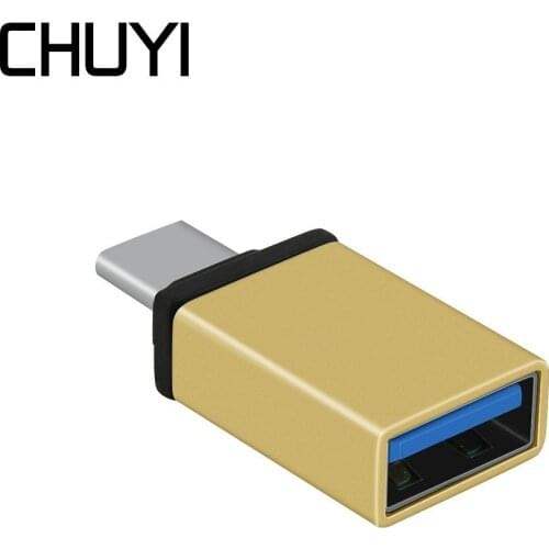 Metal USB Type-C OTG Micro Adapter USB 3.1 Type C To USB 3.0 Female Converter For Macbook Huawei Xiaomi Computer Accessories