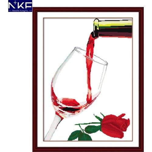 NKF Taste Cross Stitch Kits Embroidery Needlework Set 11CT 14CT Handmade Chinese Cross Stitch Pattern for Christmas Decor