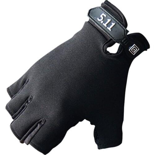 Half Finger Cycling Anti Slip Anti-sweat Sports Gloves Gym Gloves Chloroprene Rubber Dumbbell Weight Training Gymnastic Gloves