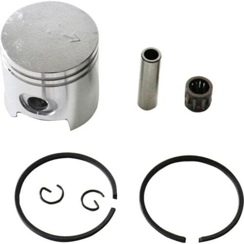 45mm 10mm Piston & Piston Rings For 60cc 80cc 2 Stroke Motor Engine Motorized Bike