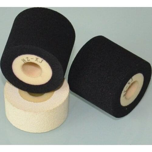 Black Diameter 36mm Height 32mm tape printing hot solid ink roller for HZ 100 coding machine