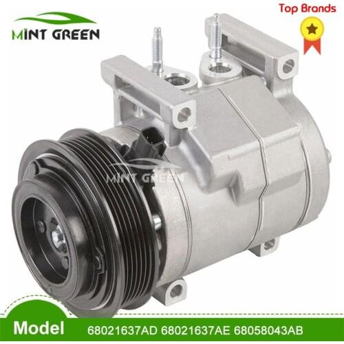 RS18 compressors for air conditioning For Dodge Charger Challenger V6 3.6L 3.6 68021637AD 68021637AE 68058043AB
