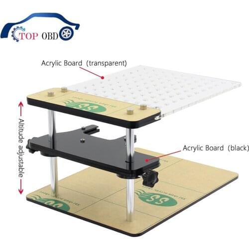LED BDM Frame Table FGTECH V54 BDM100 BDM 22pcs Adapter Probe Pen For ECU Programmer ECU Chip Tuning Flasher Tester Tool