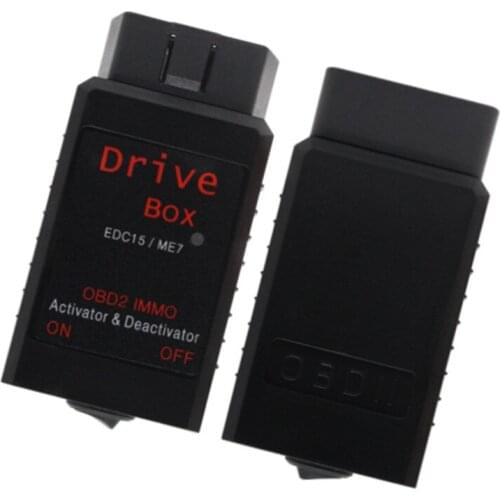 Acheheng VAG Drive Box OBD2 VAG BOX OBD2 IMMO Activator for Bosch ME7/EDC15 VAG IMMO Deactivator