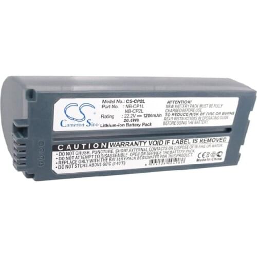 CameronSino for CANON Selphy CP- 500 CP-100 CP-1000 CP-200 CP-600 CP-710 Photo Printers CP-900 NB-CP1L NB-CP2L NB-CP2LH battery