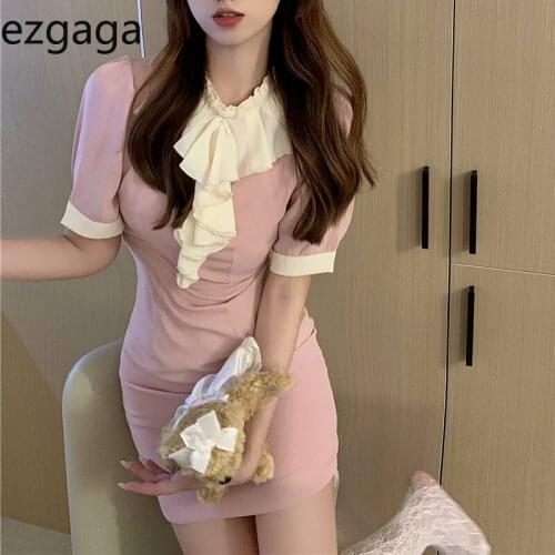 Ezgaga Summer Dresses With Sleeves