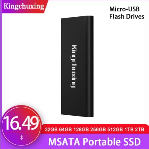 Kingchuxing mSATA SSD 120gb 240 gb External Hard Drive Disk 1tb Micro-usb Flash Drive 256GB SSD hard disk for Latops Ultrabook