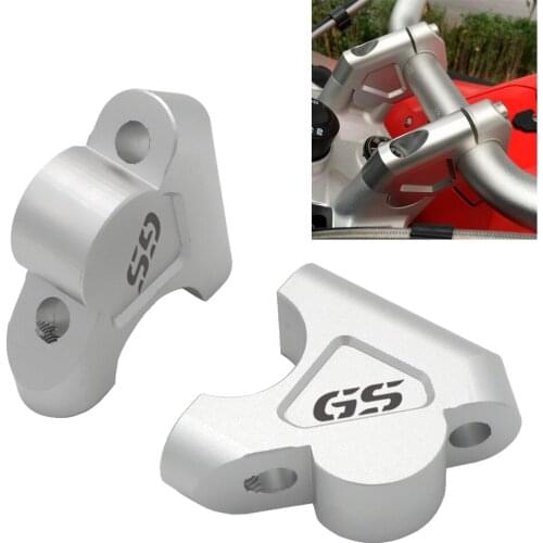 Handlebar Mount Riser Handle Bar Raised Extend For BMW R1200GS LC 2013-2017 R1200GS Adventure 2014-2017 R 1200 GS LC ADV