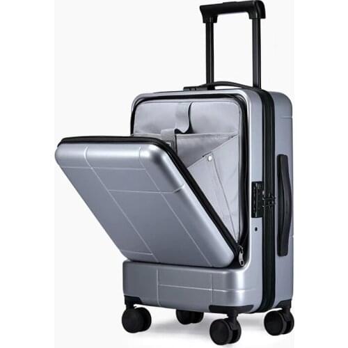 New suitcase men lever 20"24" inch women tide universal wheel large capacity boarding password travel luggage