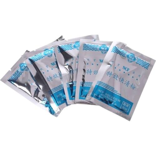 Aquarium Purifier Powder Water Cleaner Efficient Immune Bactericide Accessories
