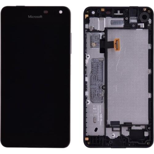 Original For Microsoft Nokia Lumia 650 LCD Display Touch Screen Digitizer Assembly and frame RM-1152 RM-1154 RM-1109 RM-1113 lcd