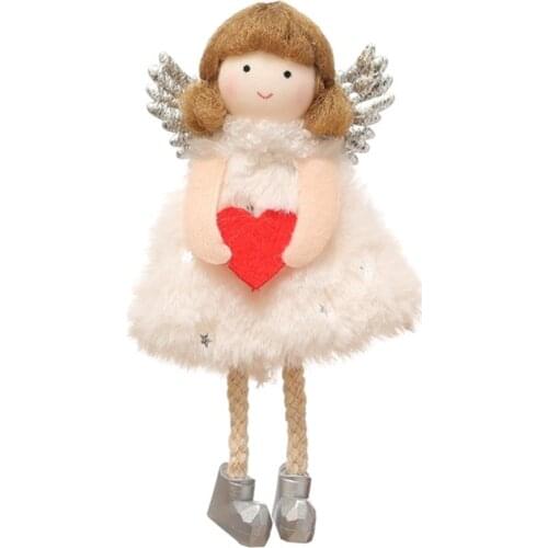 New Year 2022 Gift Christmas Angel Doll Christmas Decorations for Home Navidad 2021 Xmas Tree Decor Pendant Natal Noel Ornaments