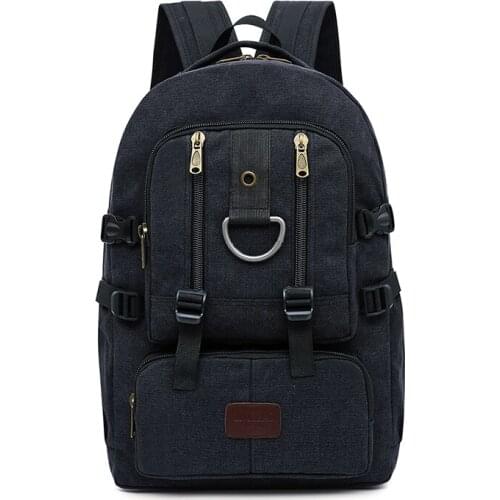 Durable Canvas Waterproof Travel Backpack For Men 2021 New Trend Youth Sports Back Pack Outdoor Camping Hiking Rucksack Male