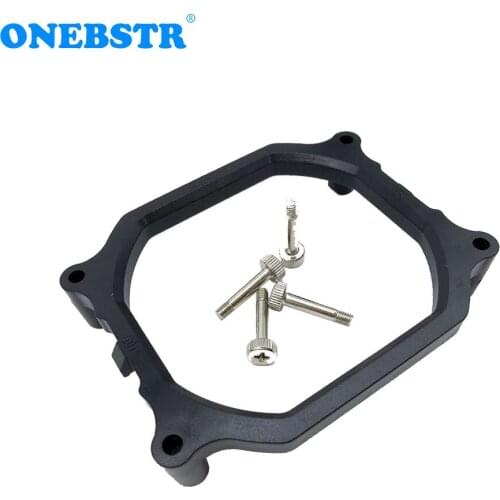 20Pcs/lot LGA2011 Socket CPU Rectangular Server board Desktop CPU Cooler Fan Bracket Holder Base Fit 4xM4 Screws Free Shipping