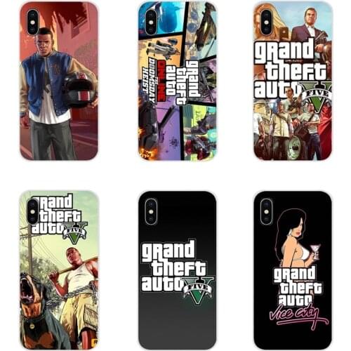 Rockstar gta 5 Grand Theft Newly Phone Cases Covers For Samsung Galaxy S3 S4 S5 Mini S6 S7 Edge S8 S9 S10 Lite Plus Note 4 5 8 9