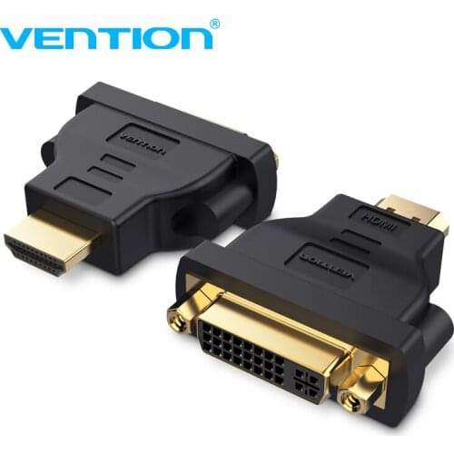 Vention HDMI to DVI Male to Female Converter Adapter 1080P Connector for HDTV DVD Projector HDMI to DVI Adapter DVI 24+5 to HDMI