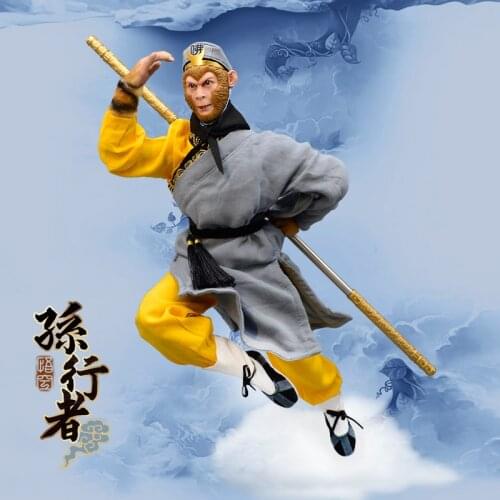 1/6 he Monkey King Sun Wukong Full Set Model 12" Action Figure Dolls For Kids Gifts