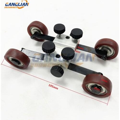 1 Pair Komori Rubber Wheel Assembly Printing Machine Spare Parts