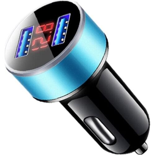 3.1A Dual USB Car Charger With LED Display Car-Charger for Cadillac XTS SRX ATS CTS/Renault Koleos Fluenec Latitude