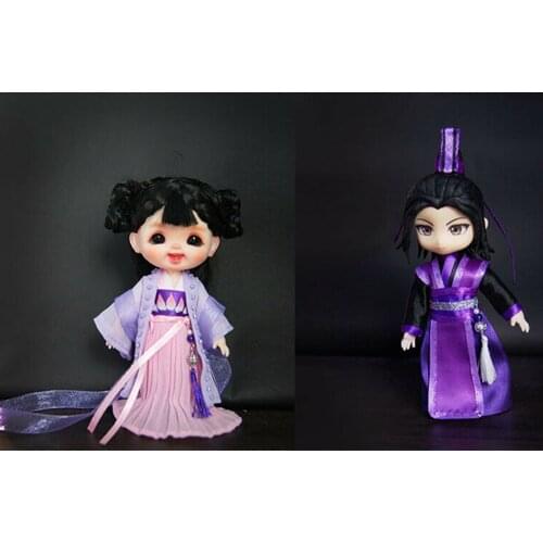 Grandmaster of Demonic Cultivation MDZS Jiang Cheng Jiang Yanli OB11 Clothes For Figure Costume limit Cosplay Gift