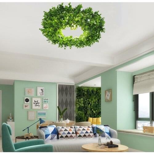New flower rattan lamp modern bedroom LED ceiling lamp table lamp living room lamp balcony chandelier garden decorative lamp