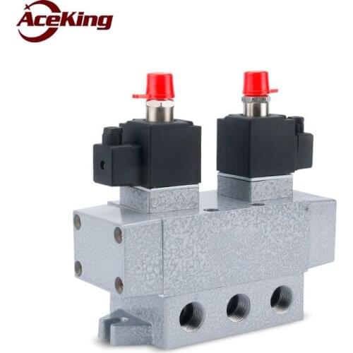 K35D2H Three position five way solenoid valve k35d2h-15yk35q2-06 08 10 20 25 p y double electric control reversing valve
