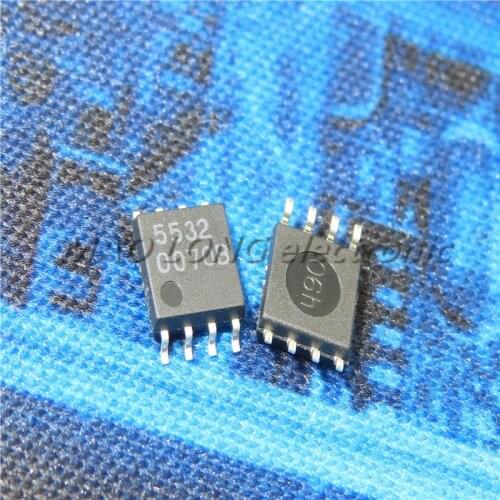10PCS/LOT NEW Wide body SOP-8 NJM5532M NJM5532 JRC5532 dual operational amplifier In Stock