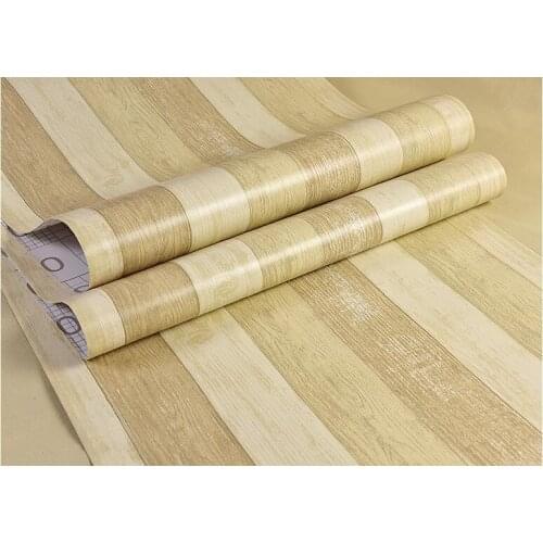 60cmx5m Wood Waterproof Vinyl Self Adhesive Tape Wallpaper Contact Paper Kitchen Flooring Pvc Wall Sticker Furniture Papier