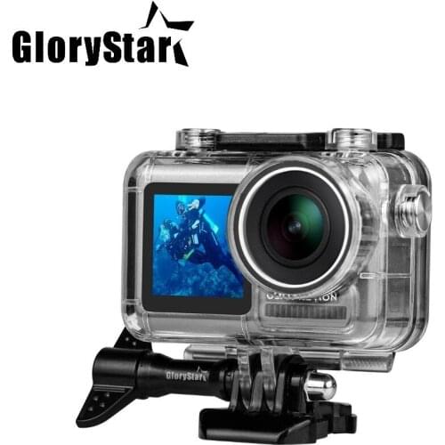 GloryStar High Quality Waterproof Underwater Protective Case Diving Housing Box For DJI Osmo Action Sport Camera Accessory