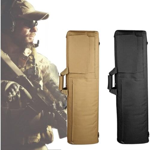 85cm 100cm Tactical Gun Bag Shooting Hunting Rifle Gun Carry Square Bag Heavy Duty Sport Bag With Cushion Pads