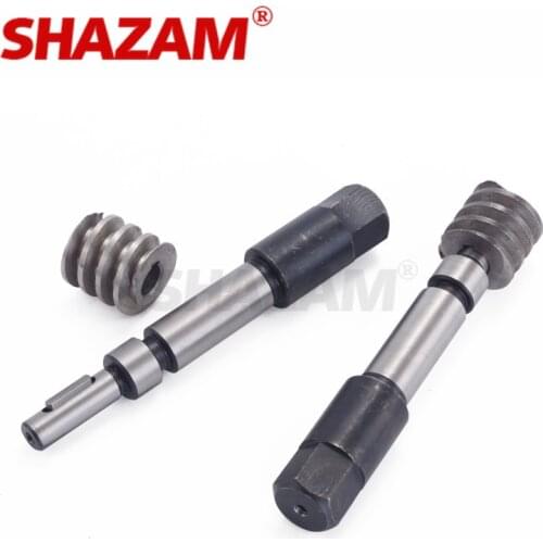 Milling Machine Accessories B186+B189 Head Worm Left/Right Tilting Worm Swinging Screw Shaft Turning Gear Worm Machine Tools
