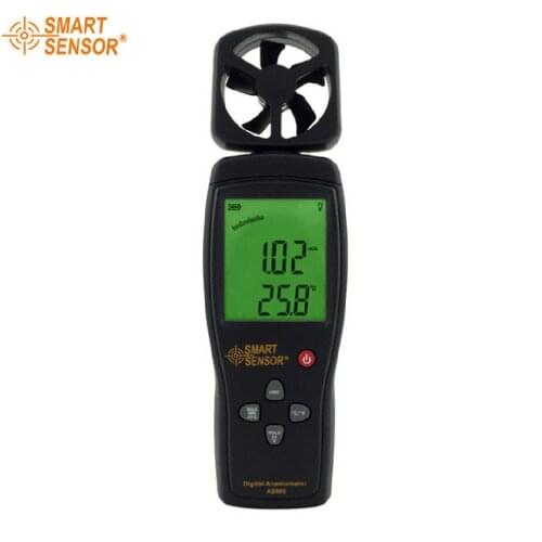 Anemometer Portable Digital Wind Speed Meter Flow Meters
