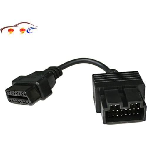 OBD 2 Cable for KIA 20 Pin To 16 Pin OBD2 OBD Diagnostic Tool Scanner Code Reader Adapter Car Connector Cable KIA20Pin