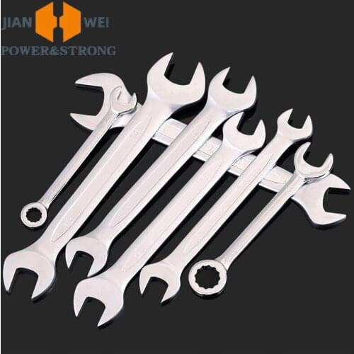 European matt open end wrench tool double-ended open-end wrench machine repair auto repair combination wrench hexagon wrench set
