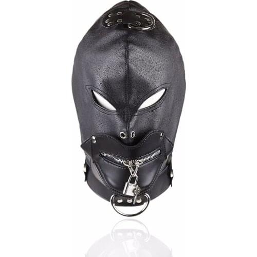 Fetish Sex Headgear Bondage Erotic Sex Toys For Men Flirt Adult Games Sex Product For Couples