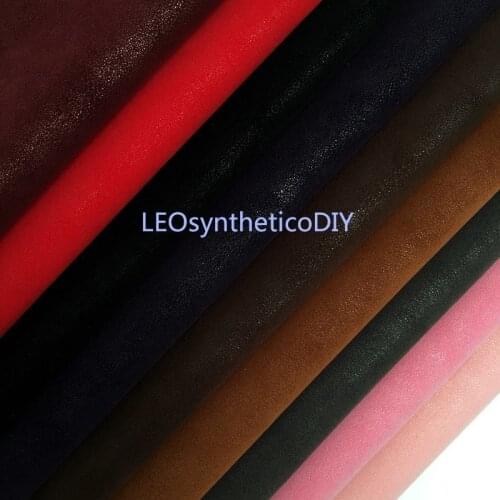 1PC 21X29CM Suede Glitter Faux Leather Fabric, Synthetic Leather Sheets, PU Leather For Making Bows LEOsyntheticoDIY GM5029A