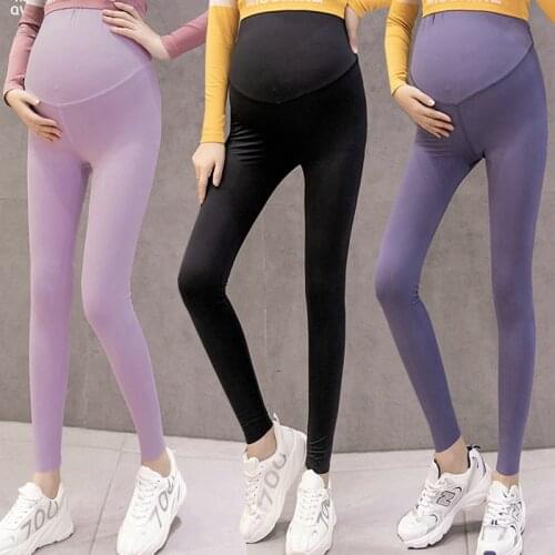 Pregnant Maternity Women Yoga Leggings Support Belly Leggings Pregnancy Trousers Pregnant Women Sport Pants Workout Activewear