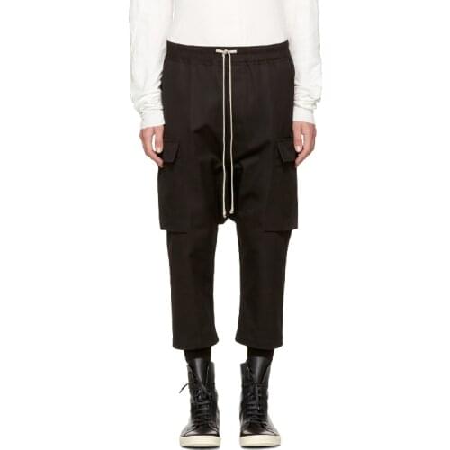 Mens clothing Hair Stylist fashion personality hip hop Male harem pants casual Overalls plus size costumes