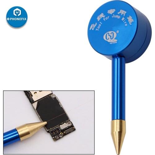 PHONEFIX 0.02mm Jumer Wire Pen BGA Welding Assistant Tool Jumper Wire Soldering Tools for Mobile Phone Motherboard Repair
